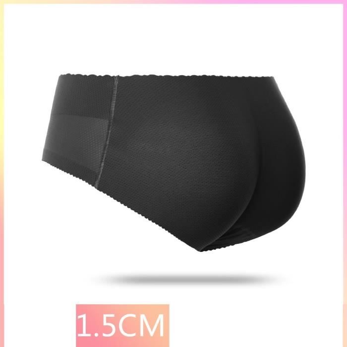 Culotte Push Up pour Remonte Fesse Femme,faux cul culotte,Butt Lifter1pcs Noir Cdiscount Prêt