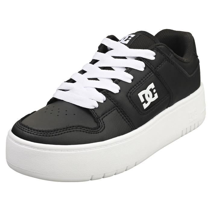 Baskets DC Shoes MANTECA 4 PLATFORM Femme 38 EU Noir blanc Cdiscount Chaussures