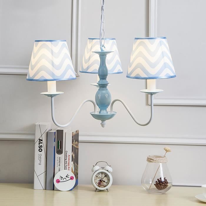 Suspension Plafonnier Enfant 3 Tetes Lustre Conception Abat Jour A Rayure Bleu En Tissu Pour Chambre Bebe Fille Garcon E14 3 Cdiscount Maison Suspension Plafonnier Enfant 3 Tetes Lustre Conception Abat Jour A Rayure Bleu En Tissu Pour Chambre Bebe Fille Garcon E14 3 Cdiscount Maison