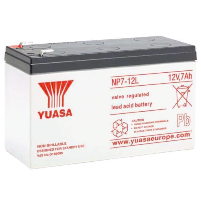 Batterie plomb étanche YUASA NP7-12L 12V 7AH