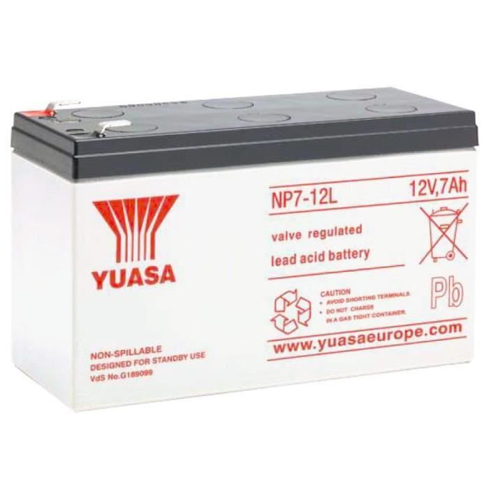 Batterie Vehicule - Batterie AGM Yuasa 12V / 7Ah NP7-12 - Cdiscount Auto