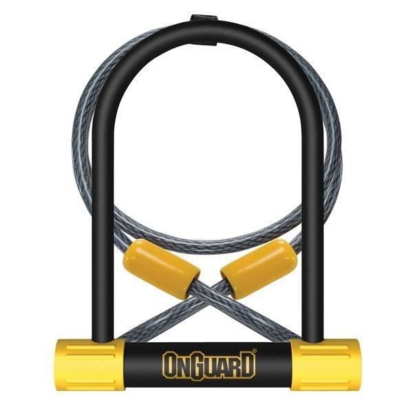 Antivol de vélo ONGUARD Bulldog DT - 115 x 230 mm - 13 mm + 120 cm x 10 mm