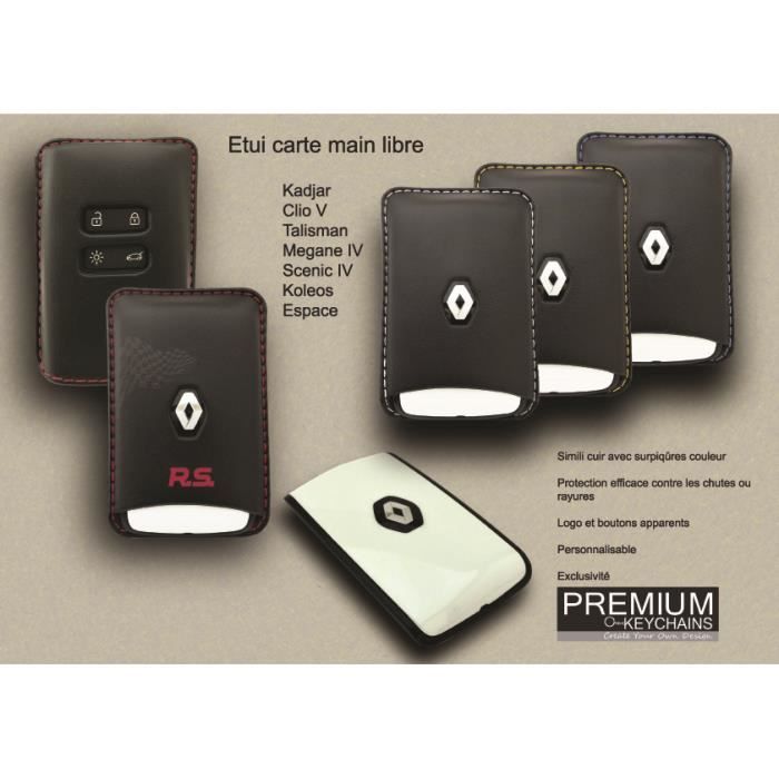 Etui télécommande/clé main libre Renault - Cdiscount Auto
