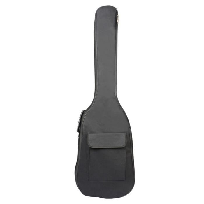 Sac à Dos Rembourré Pour Basse électrique - 46 Pouces, Gris, Poches Multiples, Fond Caoutchouc, étui De Transport Pratique - 4