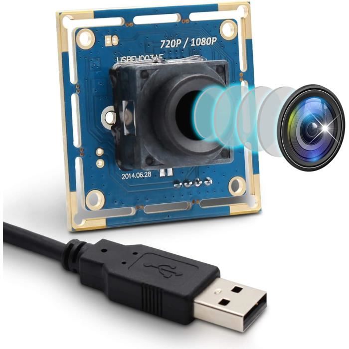 Module Caméra USB Grand Angle 140° 1080P OV2710 - Caméra 2MP Haute Résolution Pour Surveillance Et DIY