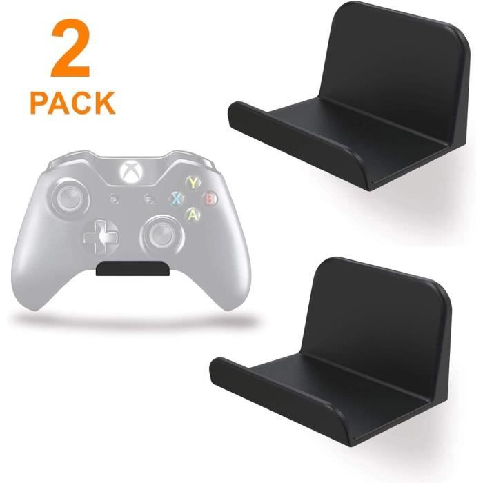 Blanc Support mural pour manettes de jeu, support pour casque, gain de