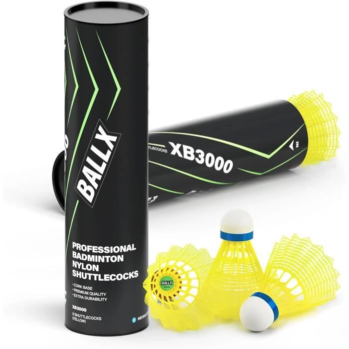Tube de 6 Volants Speed Badminton | Manutan Collectivités
