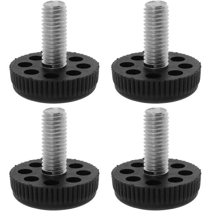 Pieds De Nivellement De Meubles : 4 Pièces De Nivellement Réglables