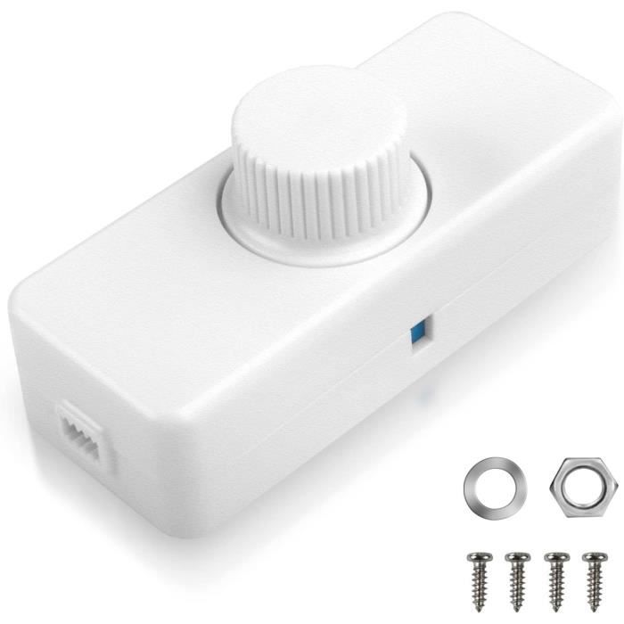 Variateur 12V, Variateur de Lumiere LED Contrôleur de Variateur à