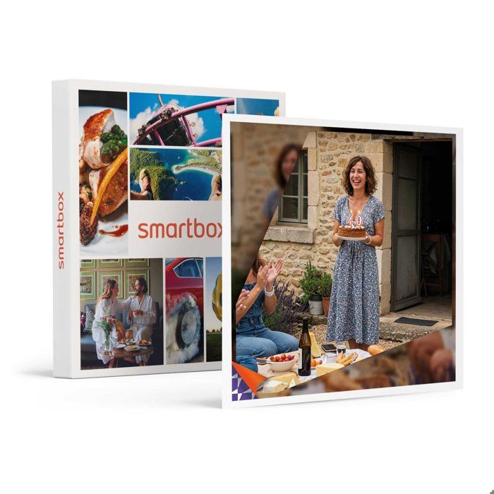 Smartbox Coffret Cadeau Joyeux Anniversaire Pour Femme 40 Ans 4718 Escapades Repas Seances De Bien Etre Et Aventures Sport Achat Vente Coffret Sport Loisirs Smartbox Joyeux Anniversaire Pour Femme 40 Ans Cdiscount Smartbox Coffret Cadeau Joyeux Anniversaire Pour Femme 40 Ans 4718 Escapades Repas Seances De Bien Etre Et Aventures Sport Achat Vente Coffret Sport Loisirs Smartbox Joyeux Anniversaire Pour Femme 40 Ans Cdiscount