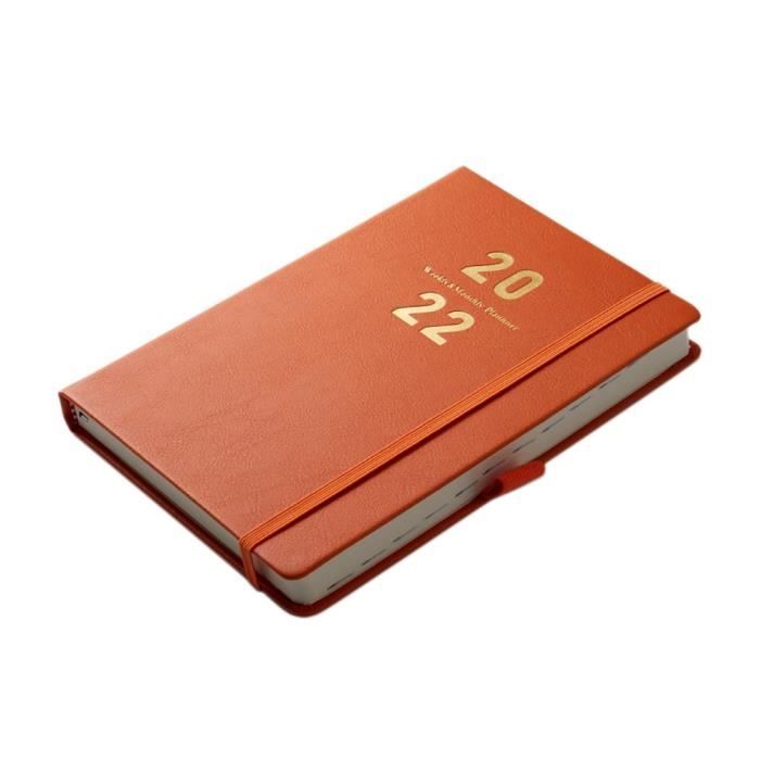 Seven Agenda AG.12M # Mercredi - Planificateur Hebdomadaire Avec Design Épuré - Idéal Pour Organisation