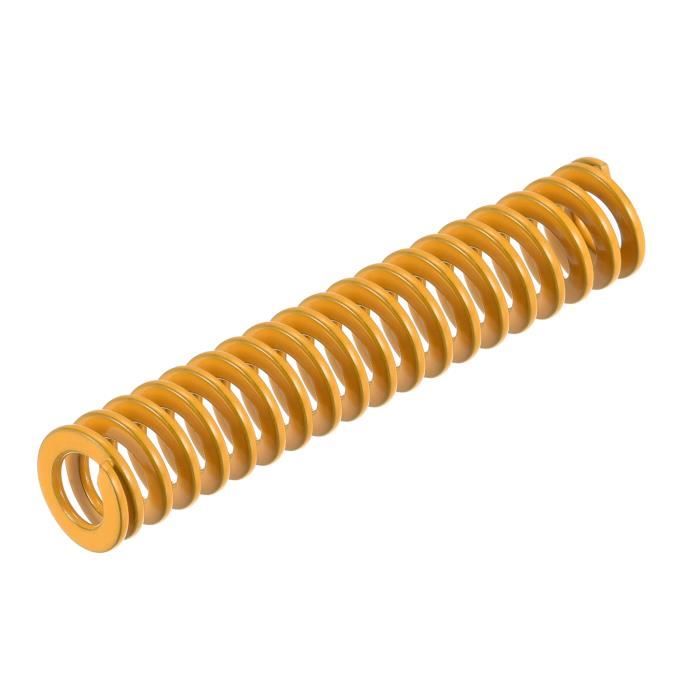 Sourcing Map Ressort De Compression 6mm OD, 0.5mm Fil Dimension, 16.5mm Comprimé Longueur 30mm Libre Longueur 8N Chargement Capacité Gris 10pcs