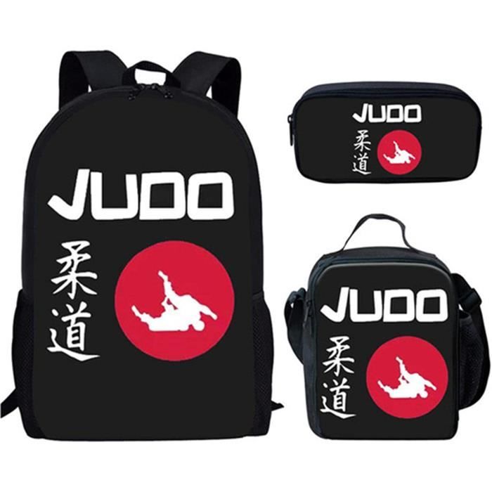 Judo Impression Sacs A Dos Ensemble Sacs D Ecole De Mode Pour Garcons Filles Enfants Sac De Livre Adolescent Paquet H294 Cdiscount Bagagerie Maroquinerie