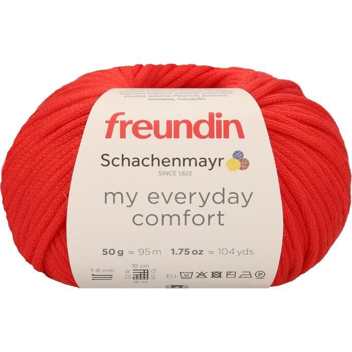 Schachenmayr Catania – Fil Coton 100% Mercerisé Crème, 50g, Idéal Tricot Été & Amigurumi, Plus De 100 Couleurs