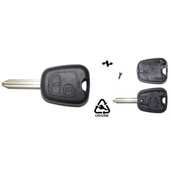 Coque clé plip 3 boutons (coffre) Citroën C4 picasso-berlingo