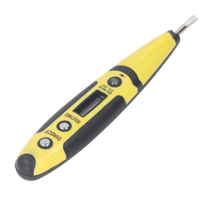 TMISHION Stylo de testeur de tension ET8900 Testeur de tension d
