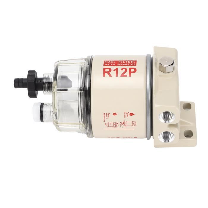 Filtre à Carburant Et Séparateur D'Eau Akozon - Acier Inoxydable, Joint Inclus, Référence 500FG