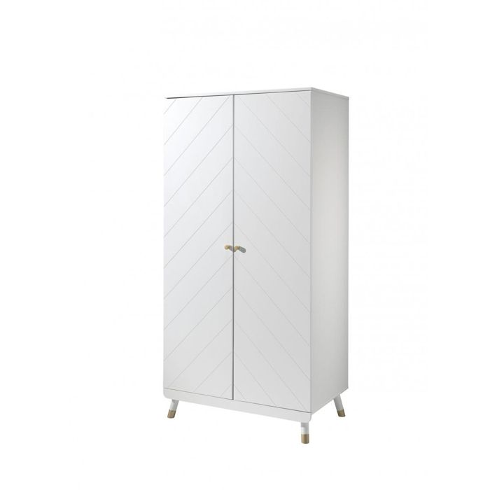 Armoire 2 portes Billy Blanche 100x200x59cm Armoire 2 portes Billy Blanche 100x200x59cm