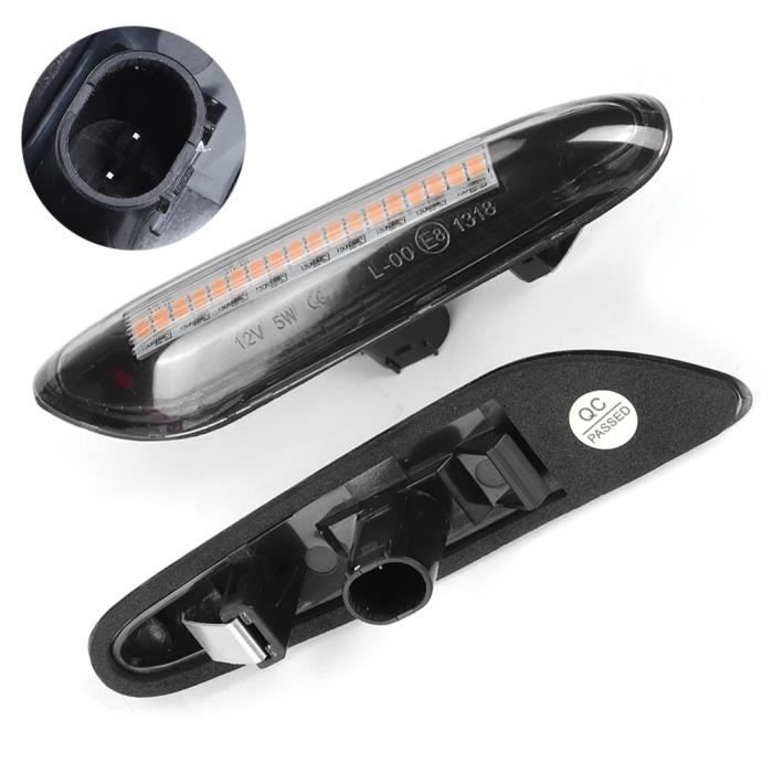 Clignotants LED Rétroviseurs Latéraux Pour Mercedes Classe ML W163 2002-2005 - Transparent