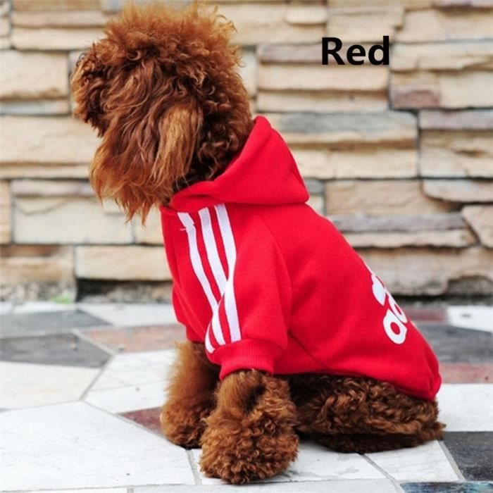 G S Grand chien a capuche gros Adidog chien vetements pour chiens chien manteau Golden Retriever veste decontracte a capuche mantea Cdiscount