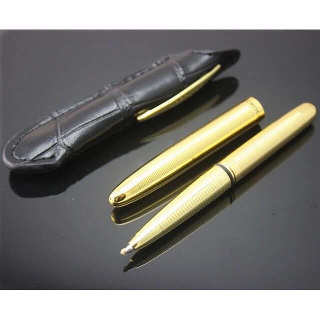 Mini Stylo STYLO,04--MINI stylo à bille CROCODILE, noir + pochette, pratique, 9CM ...