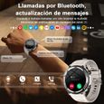 FeipuQu Montre Connectée Homme Sport Appels Bluetooth 100 Modes Sportifs 10M Étanche 1.39'' Smartwatch pour Android iPhone Xiaomi-1