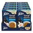 Felix Soup Sélection de Poissons 48g - Soupes en sachets pour chat adulte-1