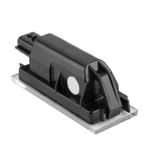 Support De Feux De Plaque D'immatriculation Pour Jeep Wrangler JK 2007-2018 - Référence 68048762AB, Noir ABS