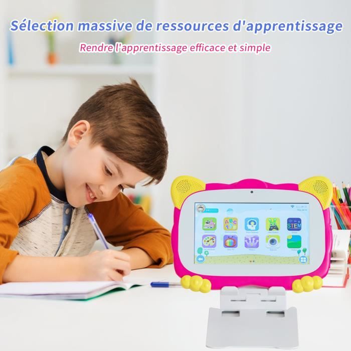 Tablette éducative model A73 7 pouces X-TIGI KIDS pour enfant 32Go/1Go Ram  avec 1 an de Garantie - Bon Comptoir