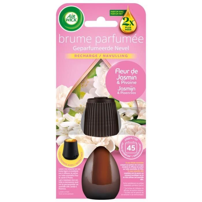 Air Wick Désodorisant Recharge Électrique Fleur de Coton et Orchidée