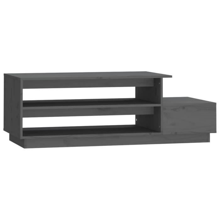 Table Basse En Pin Massif Miel, 120x50x40.5 Cm, Neuve, Style Naturel