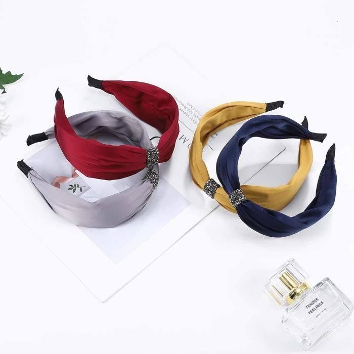 BUOAZR 6 Pièces Bandeaux De Noël Serre-pour Enfants & Adultes, Têtes De