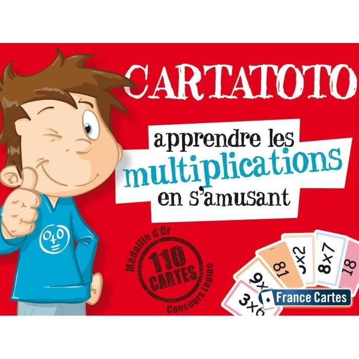 Jeu de 110 cartes : Cartatoto Additions : : Jeux et Jouets