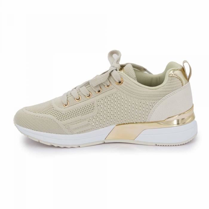 Basket bi matiere best sale femme
