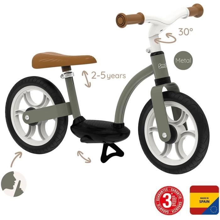 Draisienne Confort Smoby Mixte Vert Ext rieur Enfant