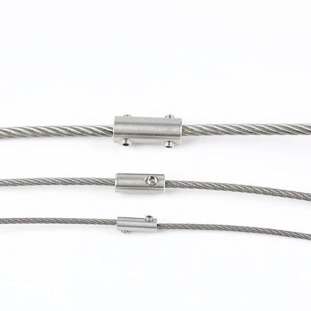 Serre Cable Acier 3mm 12 Pièces Serre Câbles Duplex Pince de Câble Acier  inoxydable 304 D'agrafe de Câble,Câble Poignées pour 2mm Câble Métalliques  Pince À Câble Corde à Linge