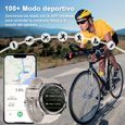FeipuQu Montre Connectée Homme Sport Appels Bluetooth 100 Modes Sportifs 10M Étanche 1.39'' Smartwatch pour Android iPhone Xiaomi-2
