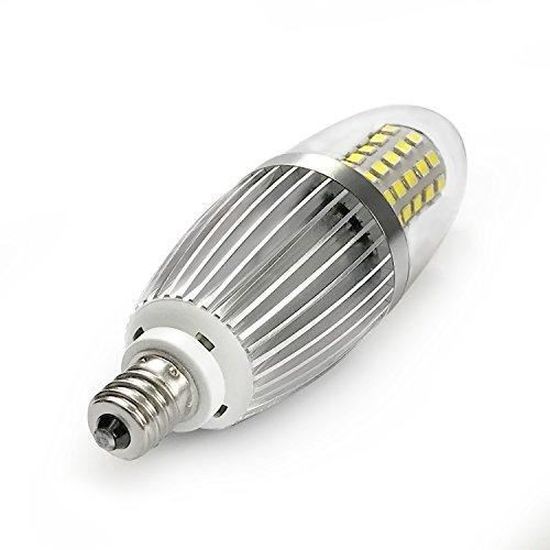 Hzsane Ampoule LED en Forme de Bougie E14 12W, Équivalent 100W Ampoule  Incandescente, 6000K Blanc Lumière du Jour, 1200Lm, Ampoule L - Cdiscount  Maison