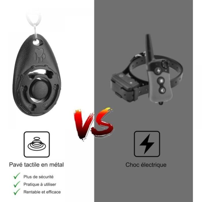 Clicker Pour Dressage De Chien - Anneau Pour Doigt, Clic Clair, Pour Chiens, Chats, Chevaux