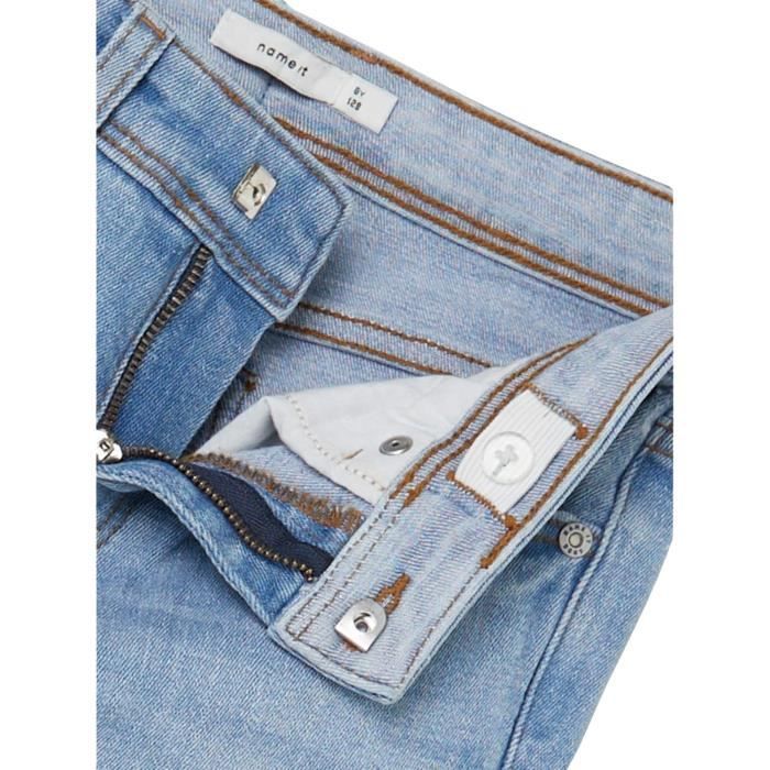 Staccato Boy Skinny Jeans STCSAM Passform: Slim Fit für Kleinkinder und Kinder – weitenverstellbarer Bund, Stretch-Denim, modisch; Farbe: mid Blue, 92-176 (DE/NL/SE/PL, Numerisch, 104, Slim