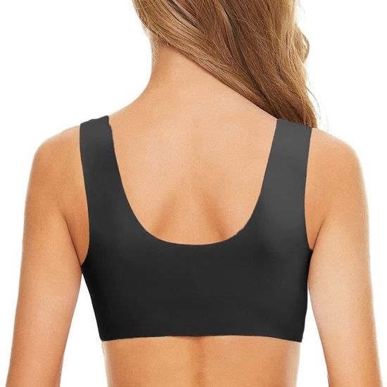 Soutien Gorge Ouvert Devant sans Armature - Sports Bra - Confortable