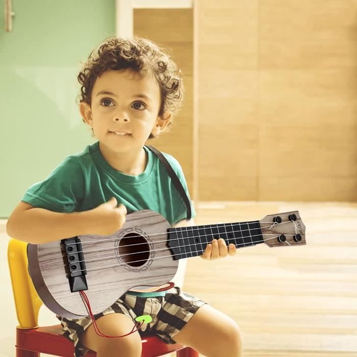Enfants Guitare Musicale Jouet en Plastique Guitare Petit Jouet en