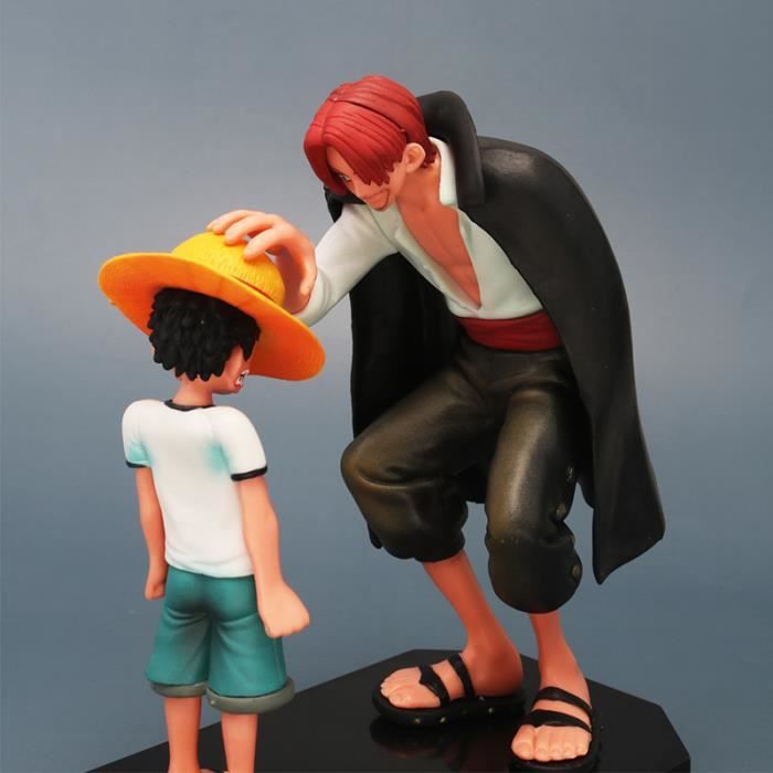 Figurine One Piece - Shanks , Luffy Chapeau de Paille - Achetez des  produits One piece officiels dans la Onepieceshop