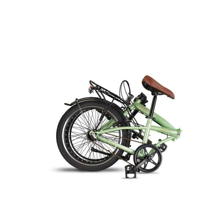 PACTO SEVEN Vélo hollandais pliant 20 pouces Shimano