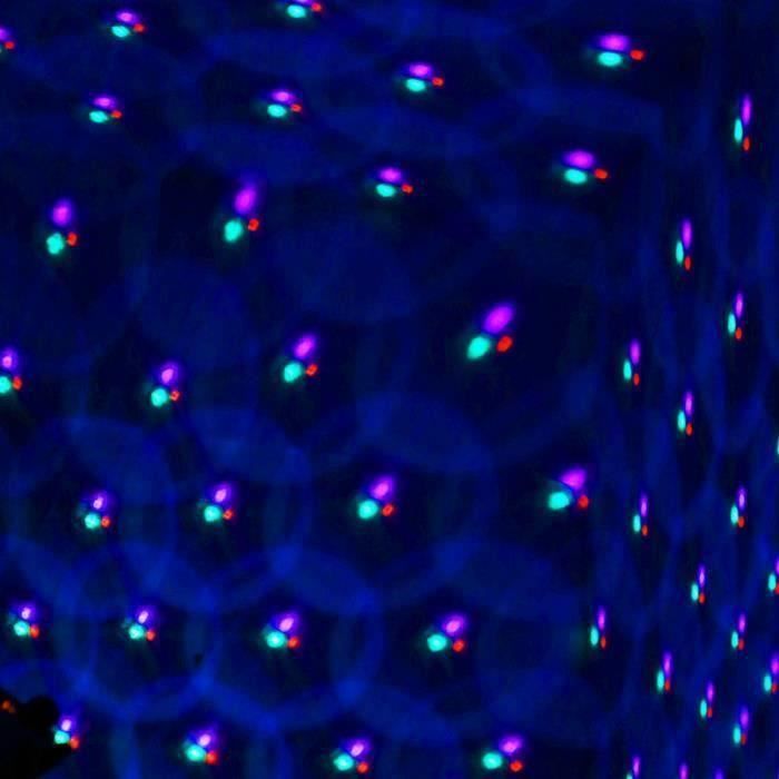 Jeux de Lumiere pour Soiree, Boule Disco USB 360° Lumineuse Rotative DJ  7RGB Lumiere pour Voiture, DJ, KTV, Fête, Bar, Noël - Cdiscount TV Son Photo