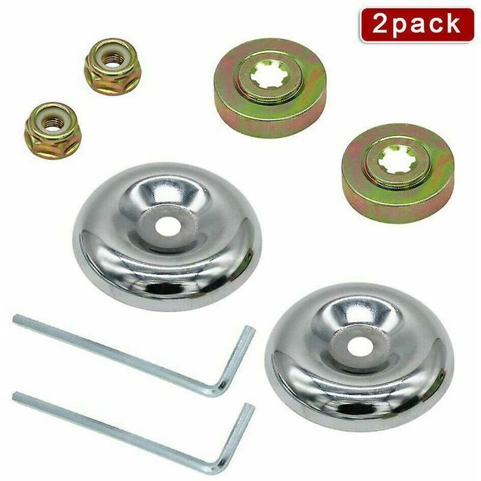 8 Pices Kit De Fixation De Lame De Dbroussailleuse Accessoire Lame En  Mtal Dbroussailleuse Convient Aux Tondeuses  Gazon - Cdiscount Jardin