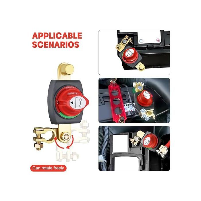 Coupe Circuit Batterie Xvx Réglable 180° 12v24v48v 275a 