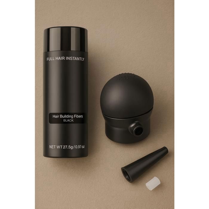 Poudre Densifiante Cheveux/barbe SEVICH Teinte Brun Foncé - Fibres Contre Calvitie - Neuf