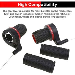 Manette Droite SLM96 Pour Guidon 22.2mm 9v Compatible Shimano SUNRACE Manette Droite SLM96 Pour Guidon 22.2mm 9v Compatible Shimano SUNRACE