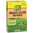 Engrais gazon organique Bio - KB - 100 m² - Action rapide - Universel - Granulés-0